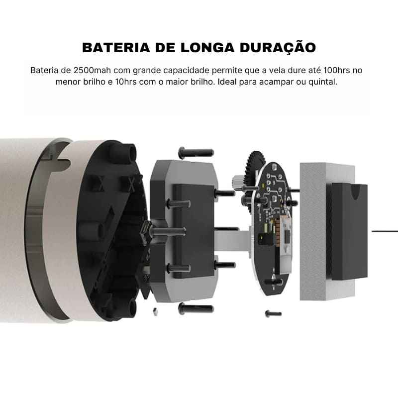 Luminária de Mesa Decorativa Portátil de Led Homedec