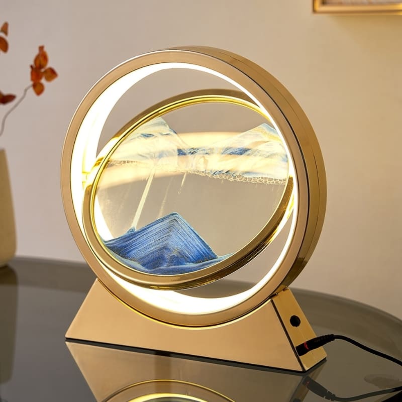 Luminária de Mesa e Abajur Ampulheta LED Decorativa Homedec
