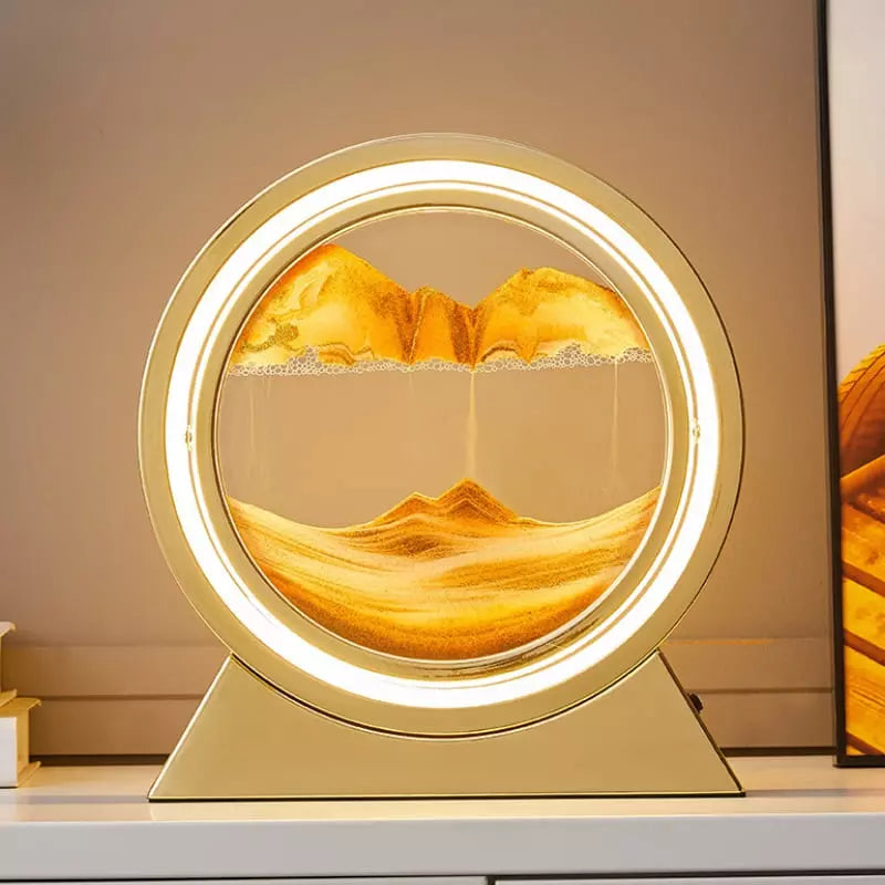Luminária de Mesa e Abajur Ampulheta LED Decorativa Homedec