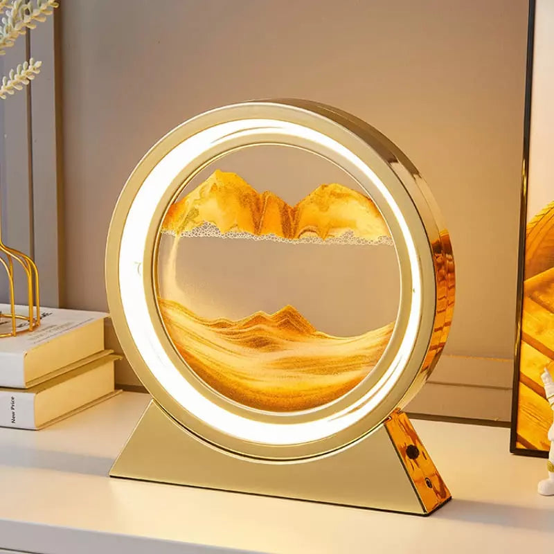 Luminária de Mesa e Abajur Ampulheta LED Decorativa Homedec