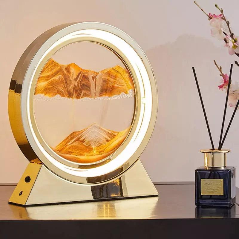 Luminária de Mesa e Abajur Ampulheta LED Decorativa Homedec