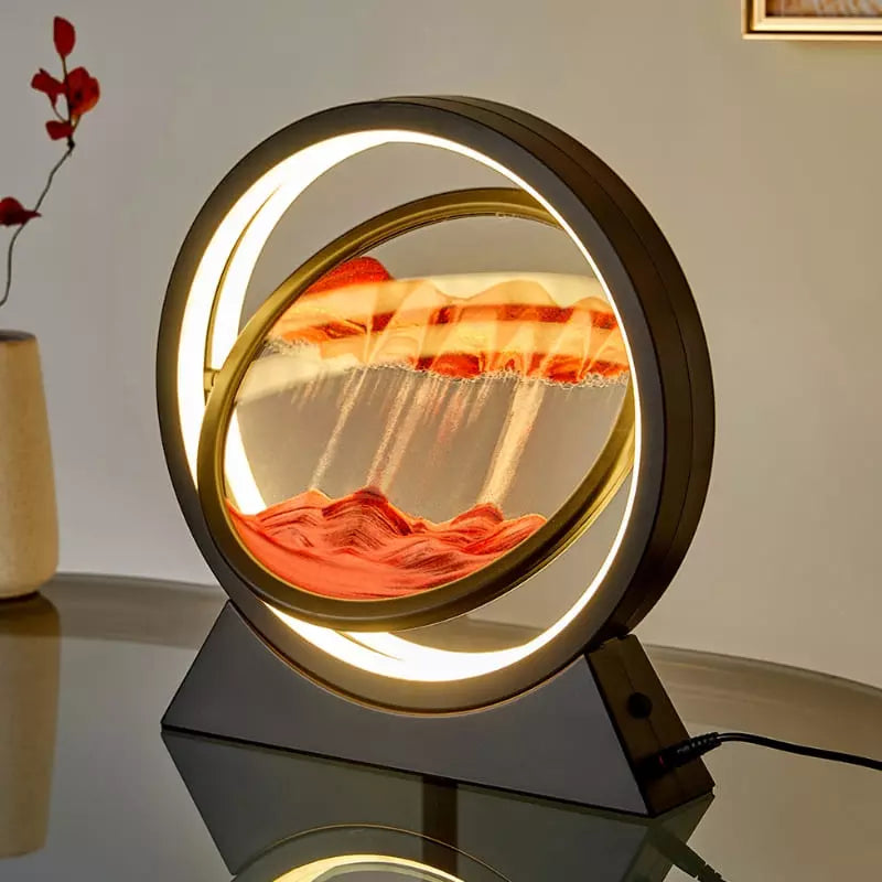 Luminária de Mesa e Abajur Ampulheta LED Decorativa Homedec