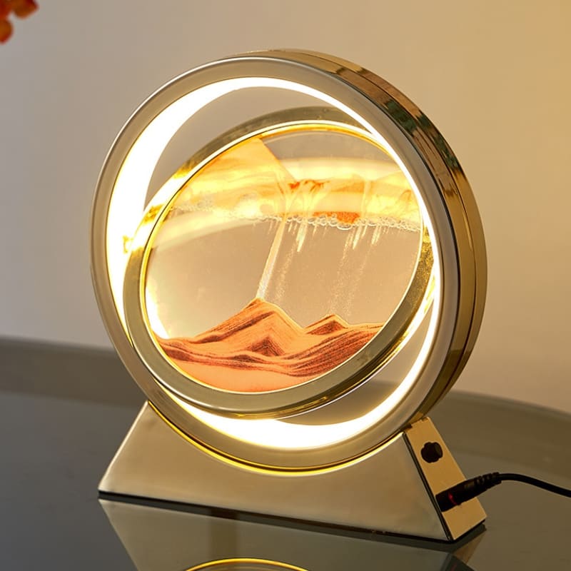 Luminária de Mesa e Abajur Ampulheta LED Decorativa Homedec