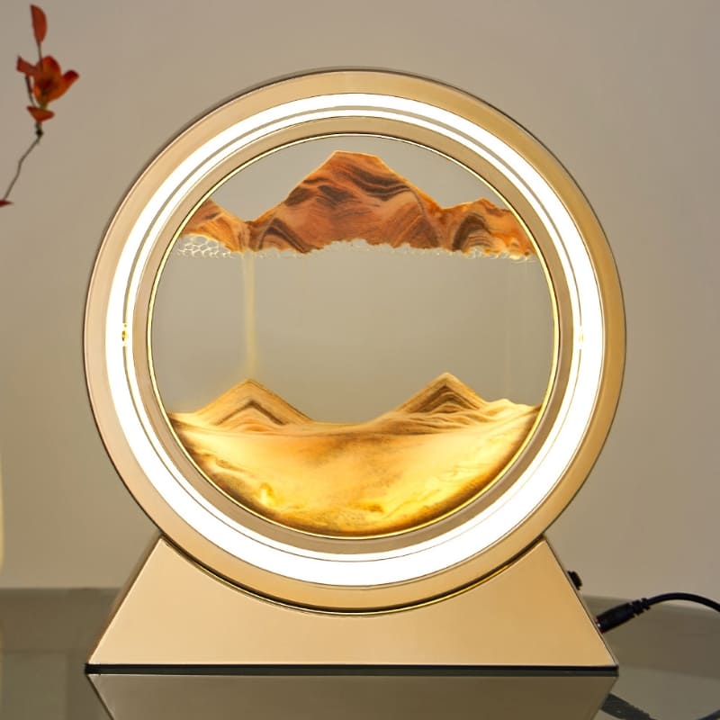 Luminária de Mesa e Abajur Ampulheta LED Decorativa Homedec