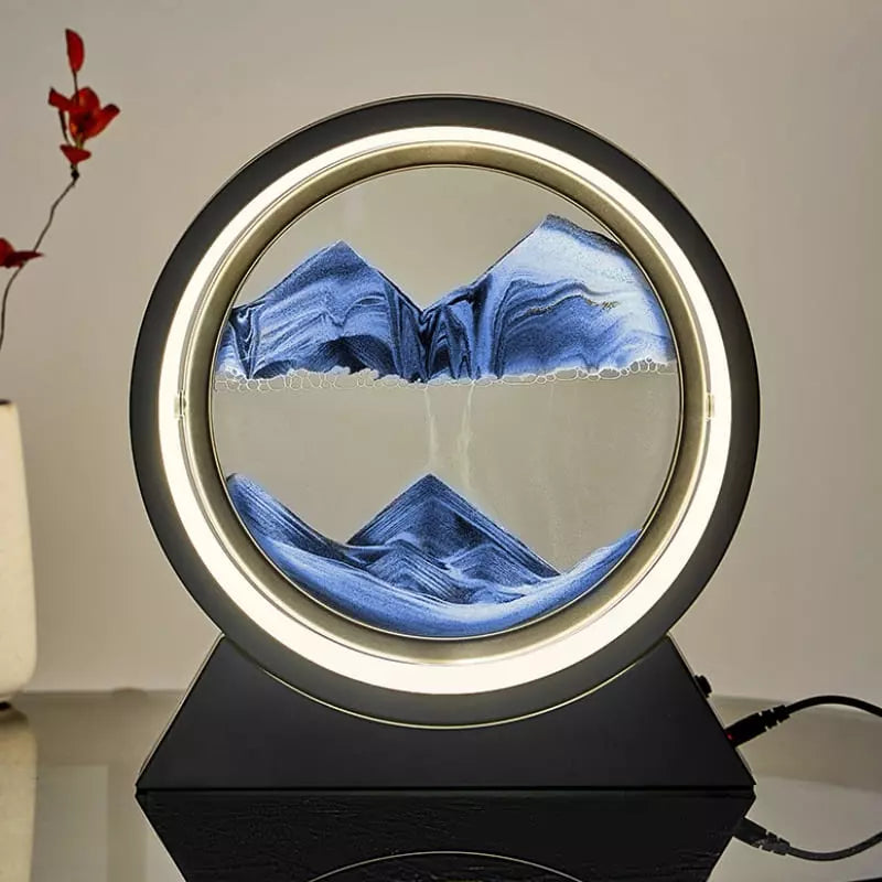 Luminária de Mesa e Abajur Ampulheta LED Decorativa Homedec