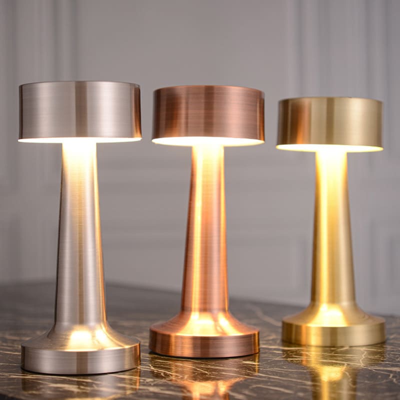 Luminária de Mesa LED Decoração Retrô Recarregável Homedec