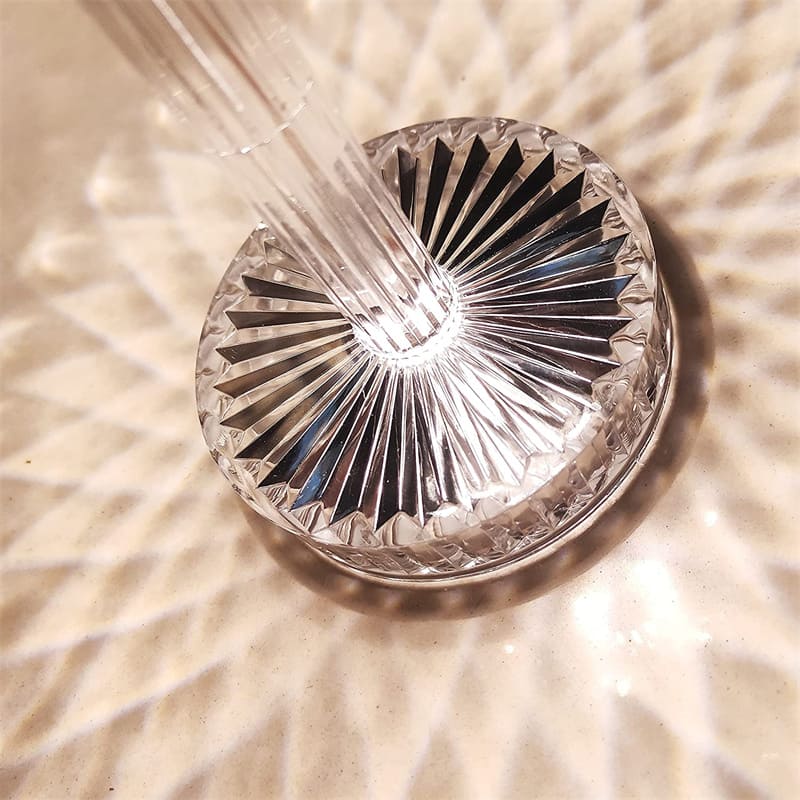 Luminária de Mesa LED Recarregável Sem Fio Cristal Homedec