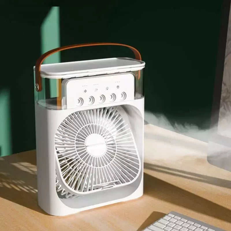 Mini Ar Condicionado Ventilador de Mesa Umidificador Homedec