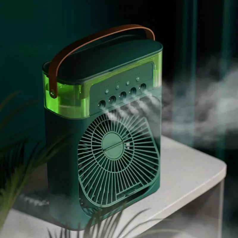 Mini Ar Condicionado Ventilador de Mesa Umidificador Homedec