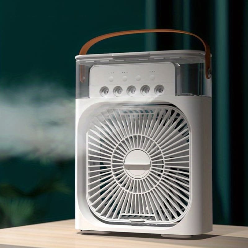 Mini Ar Condicionado Ventilador de Mesa Umidificador Homedec