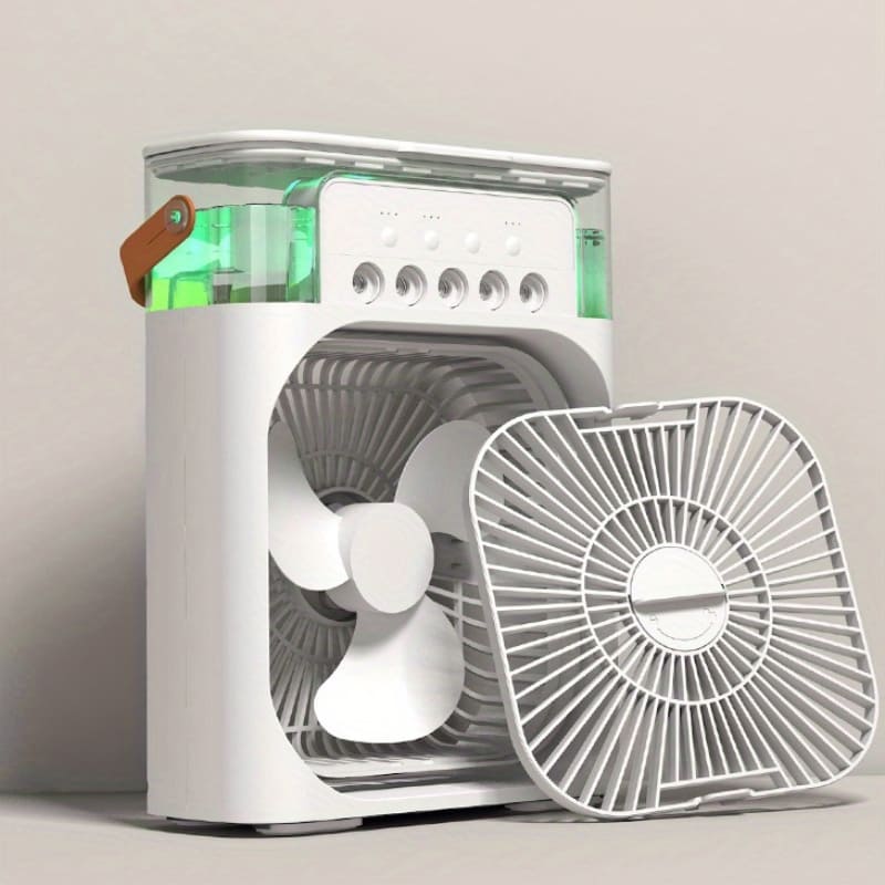 Mini Ar Condicionado Ventilador de Mesa Umidificador Homedec