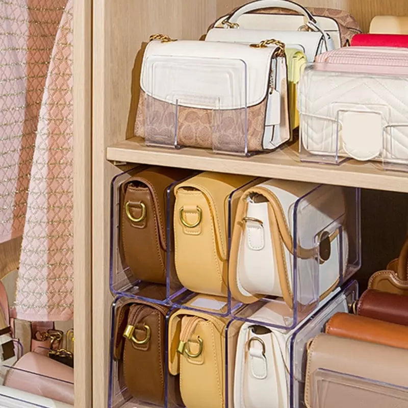 Organizador de Bolsa Acrílico com Divisória Homedec