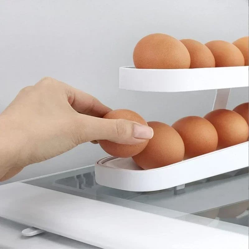 Organizador de Geladeira Porta Ovos Dispenser Homedec