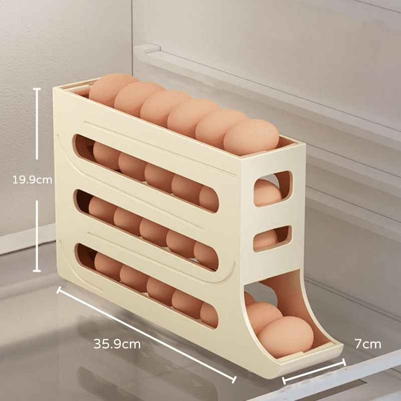 Organizador de Geladeira Porta Ovos Dispenser Homedec