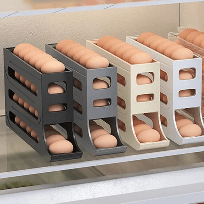 Organizador de Geladeira Porta Ovos Dispenser Homedec