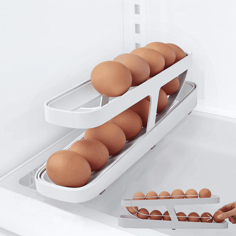 Organizador de Geladeira Porta Ovos Dispenser Homedec