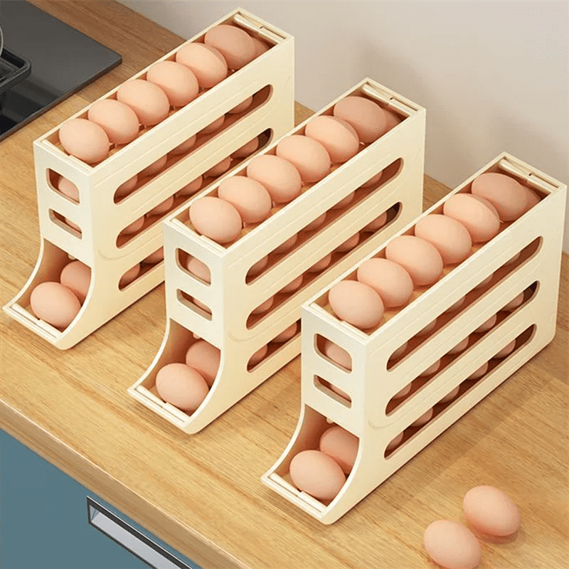 Organizador de Geladeira Porta Ovos Dispenser Homedec