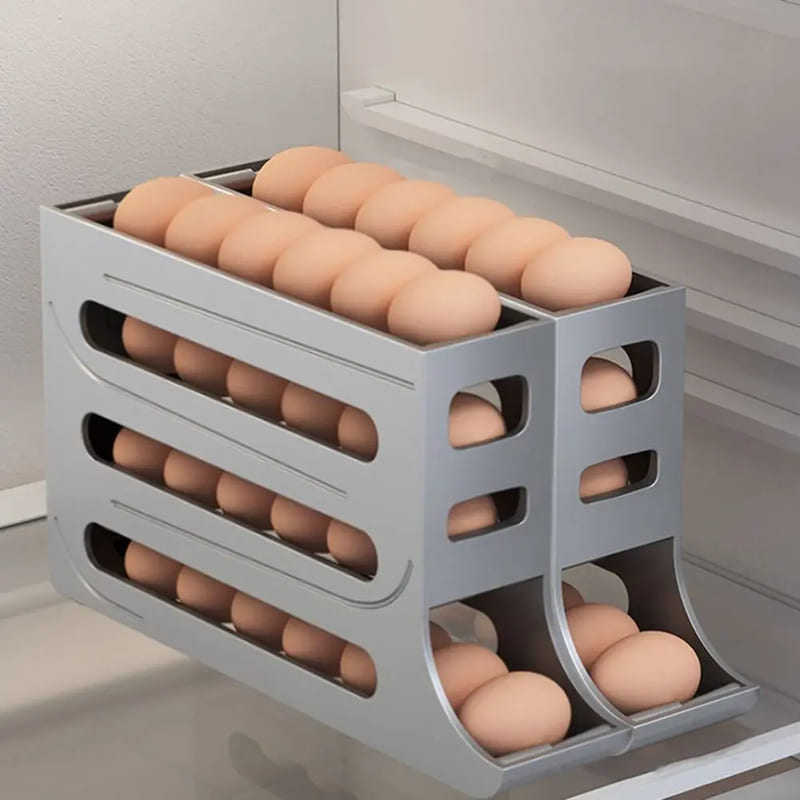 Organizador de Geladeira Porta Ovos Dispenser Homedec