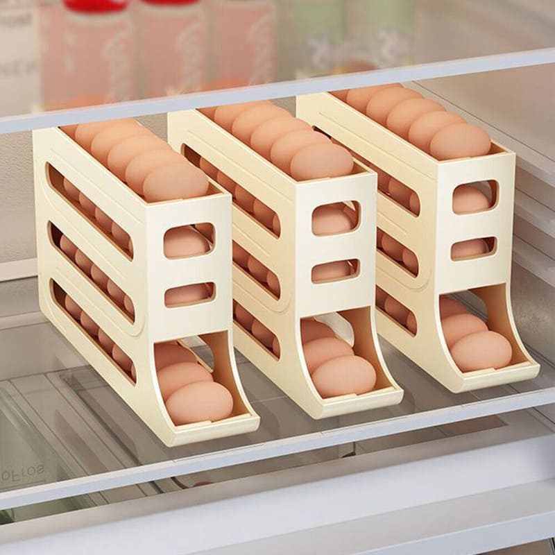 Organizador de Geladeira Porta Ovos Dispenser Homedec