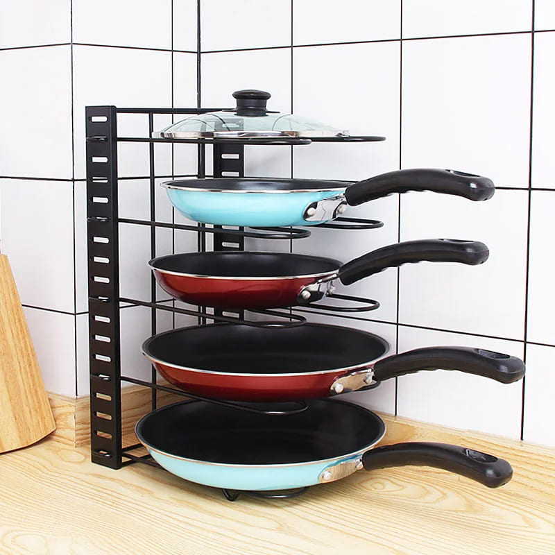 Organizador de Panelas e Tampas Armário de Cozinha Homedec