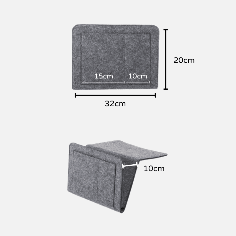 Organizador Porta-Objetos Sofá Cama Cabeceira Homedec