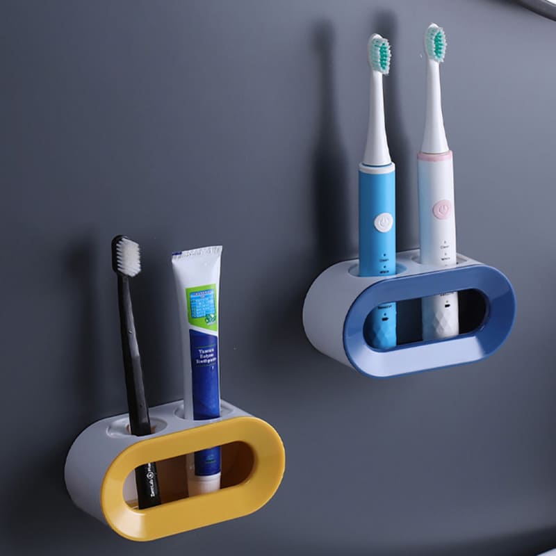 Porta Escova de Dente e Pasta Parede Organizador Homedec