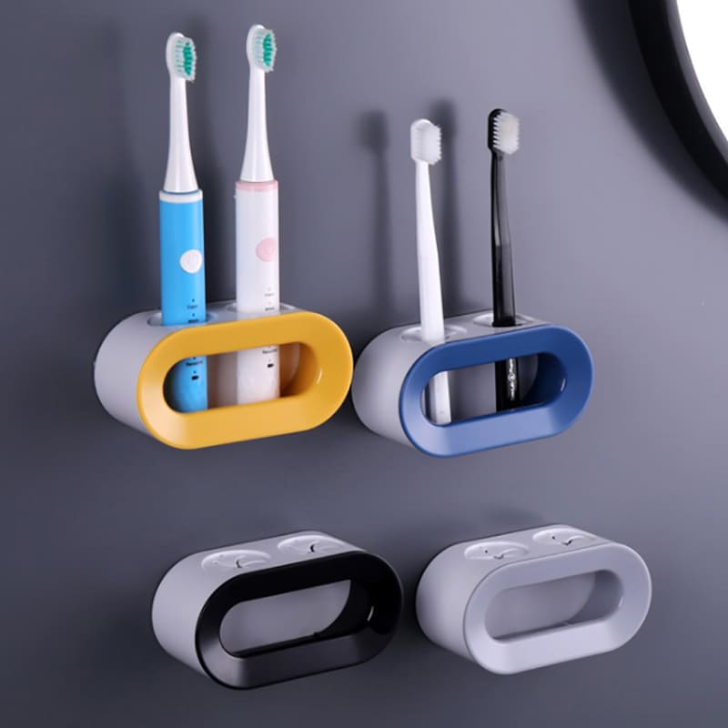 Porta Escova de Dente e Pasta Parede Organizador Homedec