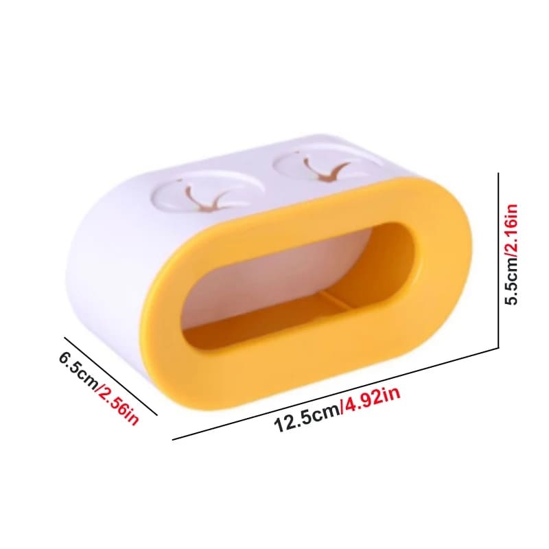 Porta Escova de Dente e Pasta Parede Organizador Homedec