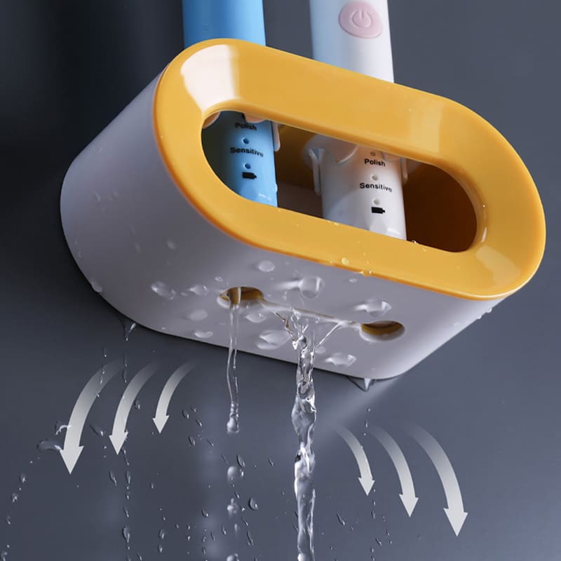 Porta Escova de Dente e Pasta Parede Organizador Homedec