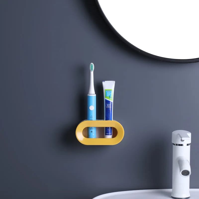 Porta Escova de Dente e Pasta Parede Organizador Homedec