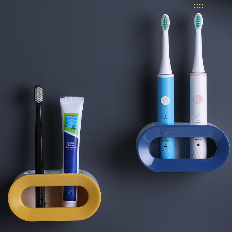 Porta Escova de Dente e Pasta Parede Organizador Homedec