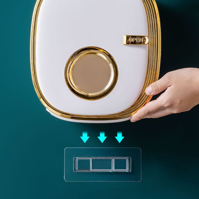 Porta Papel Higiênico de Parede Suporte Papel Higiênico Homedec