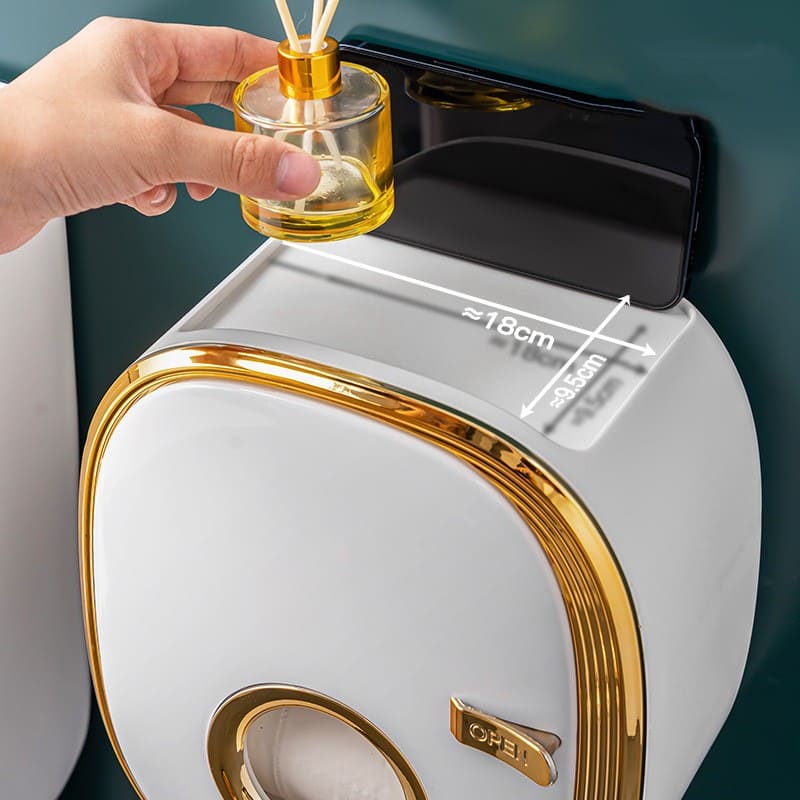 Porta Papel Higiênico de Parede Suporte Papel Higiênico Homedec