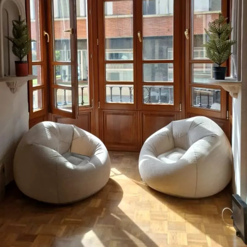 Puff para Sala Redondo Inflável Homedec