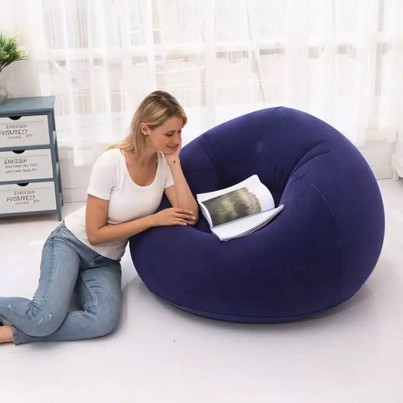 Puff para Sala Redondo Inflável Homedec