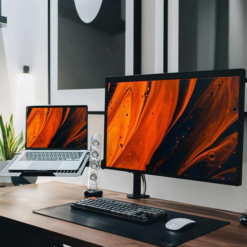 Suporte Monitor e Notebook Articulado para Mesa Homedec