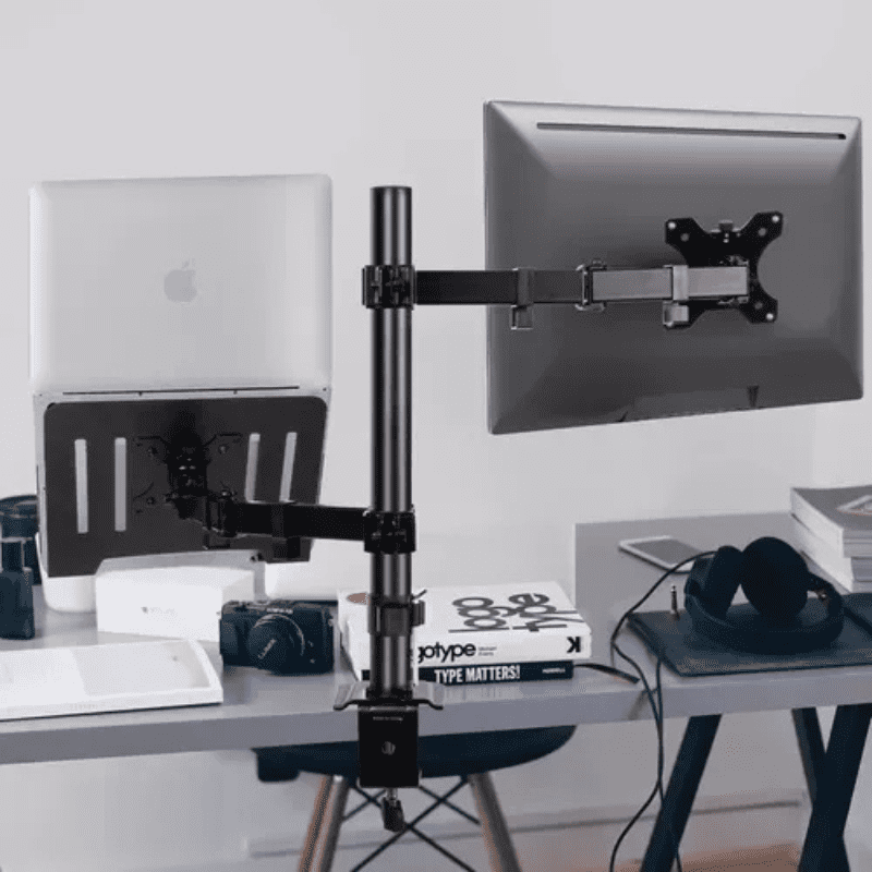 Suporte Monitor e Notebook Articulado para Mesa Homedec