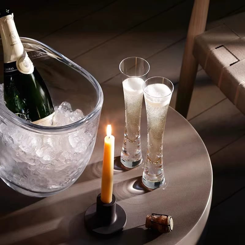 Taça de Champanhe Cristal Espumante Bar em Casa Homedec