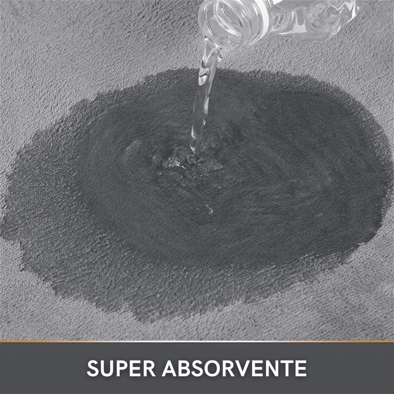 Tapete para Banheiro Antiderrapante Absorvente Veludo Homedec