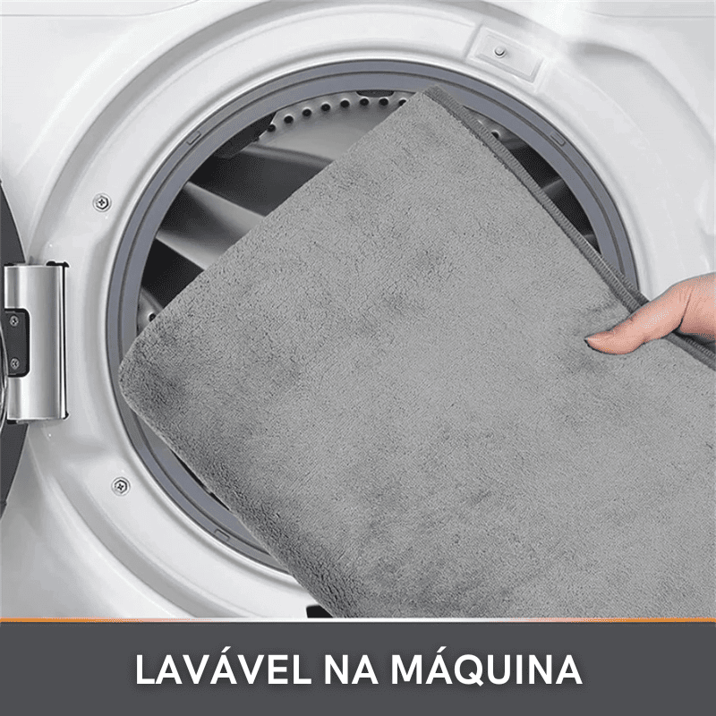 Tapete para Banheiro Antiderrapante Absorvente Veludo Homedec