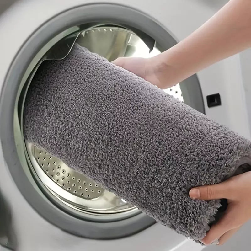 Tapete para Banheiro Felpudo Antiderrapante Absorvente Homedec