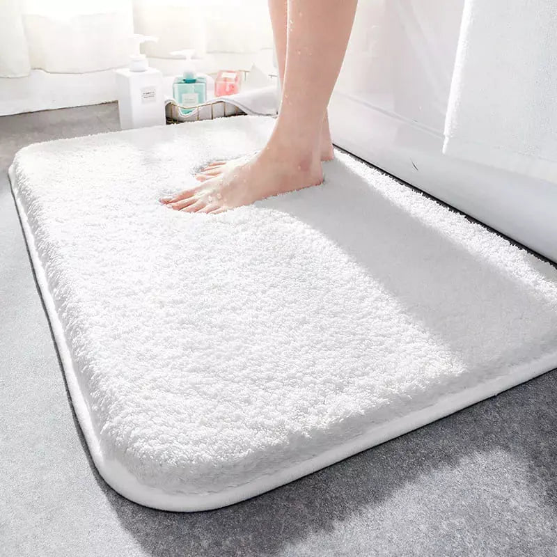 Tapete para Banheiro Felpudo Antiderrapante Absorvente Homedec