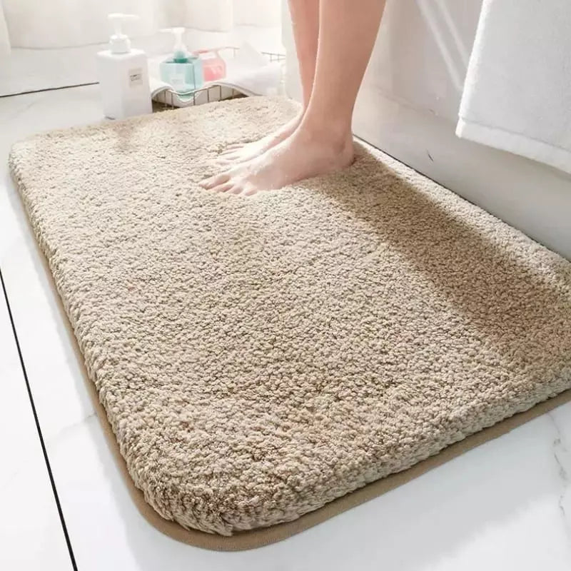 Tapete para Banheiro Felpudo Antiderrapante Absorvente Homedec