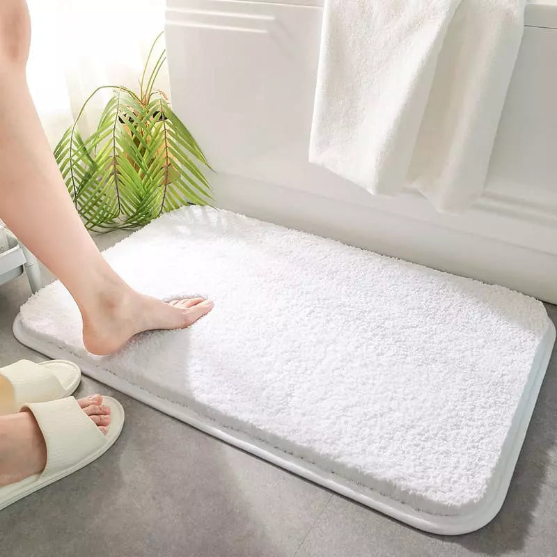 Tapete para Banheiro Felpudo Antiderrapante Absorvente Homedec