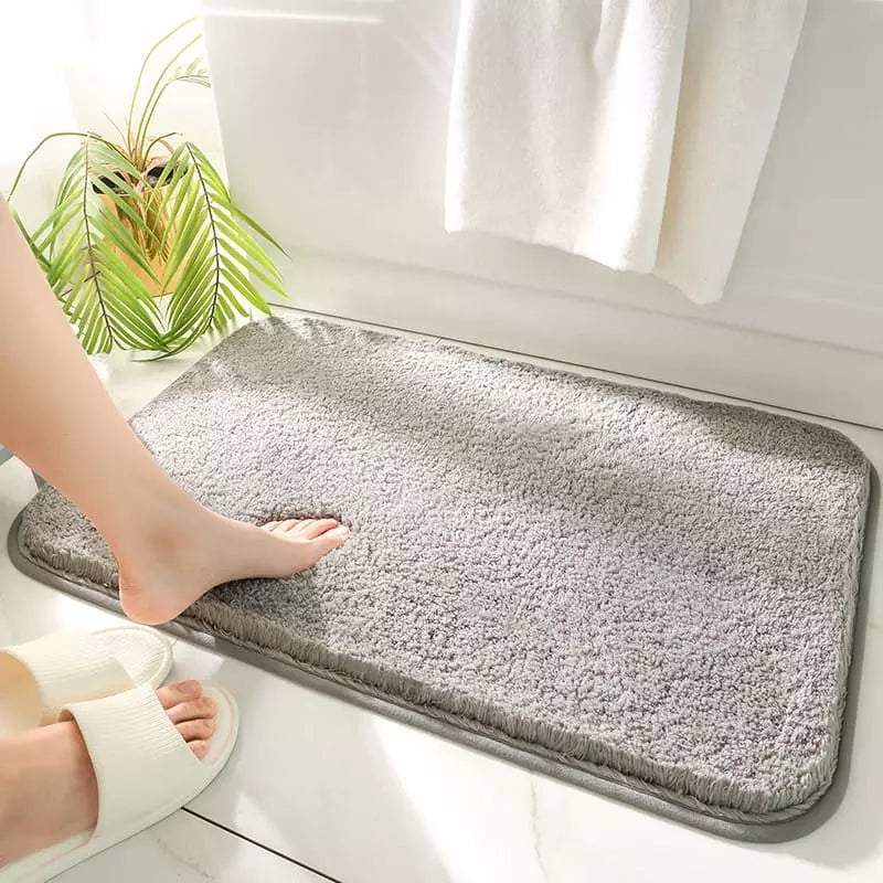Tapete para Banheiro Felpudo Antiderrapante Absorvente Homedec