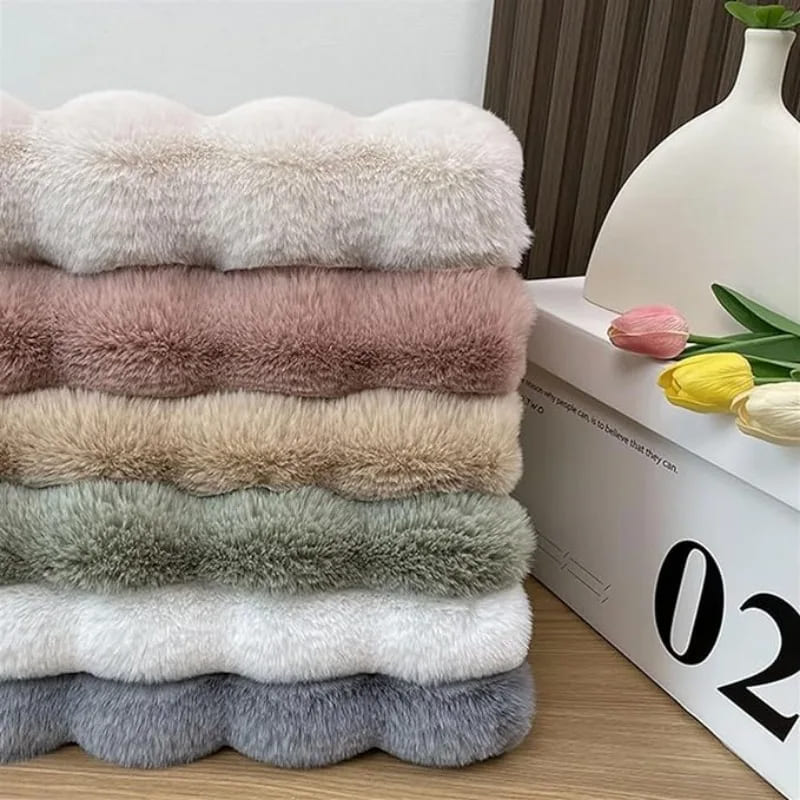 Tapete Para Sala Peludo Quarto Pelúcia Antiderrapante Homedec