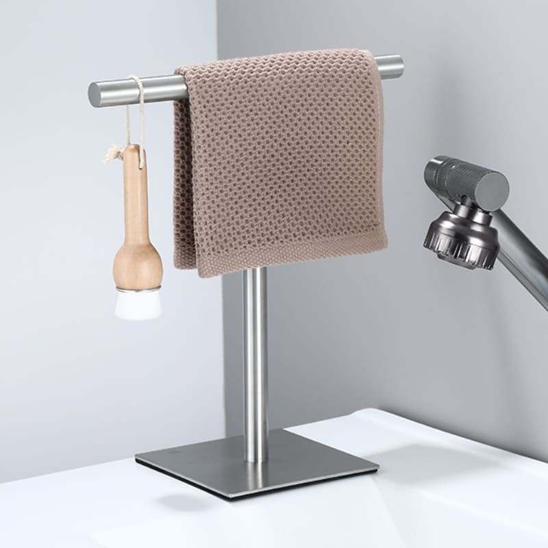 Toalheiro de Mesa Porta Toalha de Rosto Inox Homedec