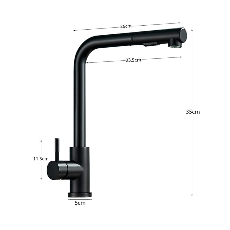 Torneira Gourmet para Cozinha Retrátil 360º Monocomando Homedec