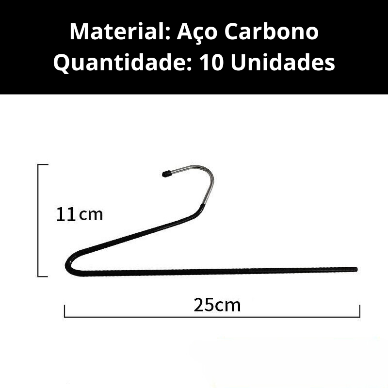 Trilho Retrátil Premium para Roupas Homedec