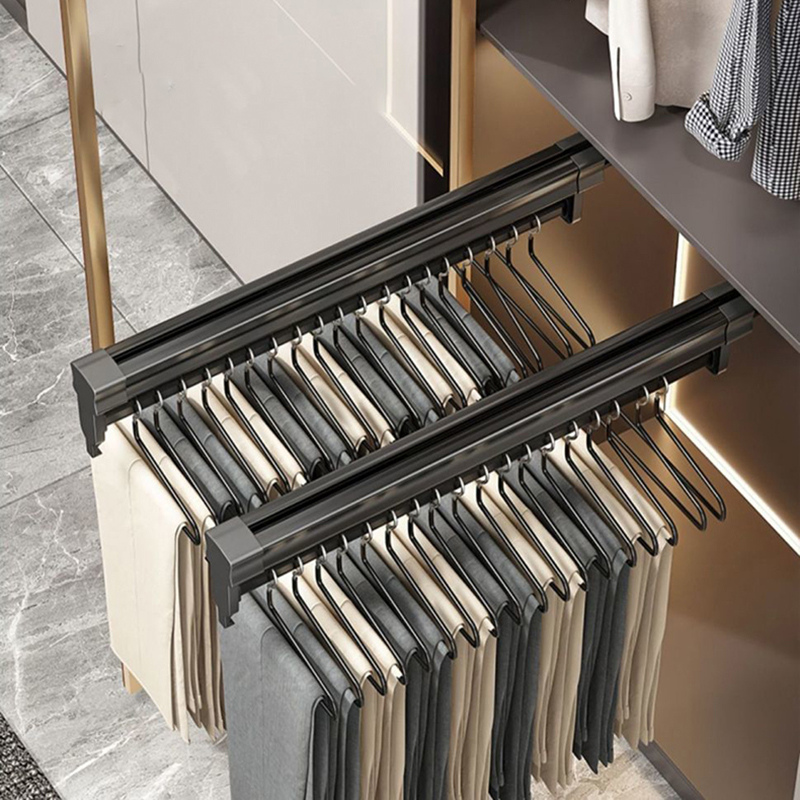 Trilho Retrátil Premium para Roupas Homedec